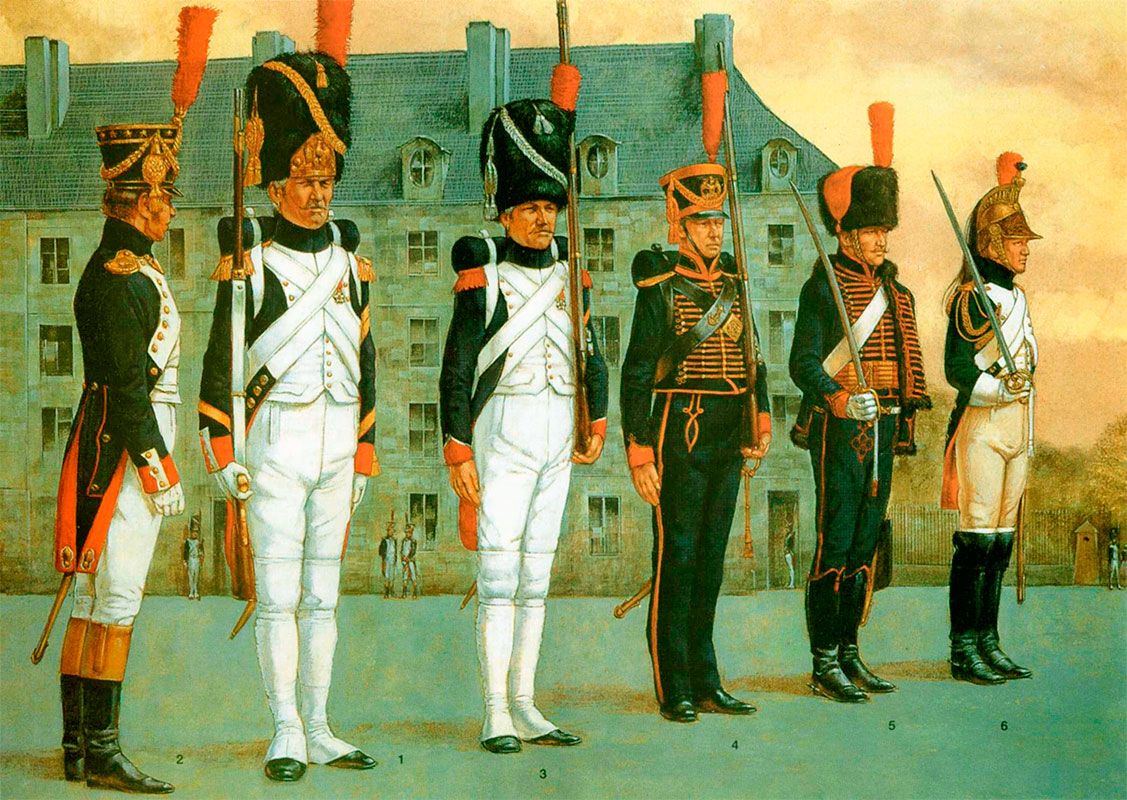 Униформа гвардии Наполеона Императорская гвардия Наполеона