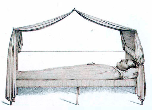 Наполеон на смертном одре Наполеон