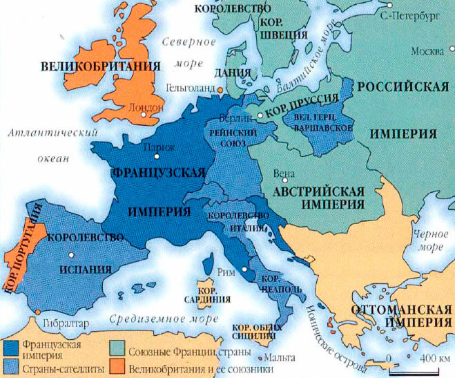 Европа под Наполеоном Наполеон
