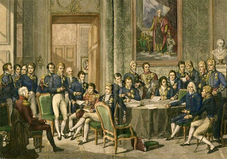 Участники Венского конгресса. Наполеон