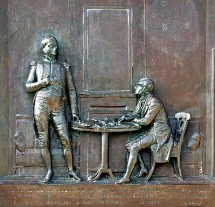 Наполеон и Эммануэль Де Лас-Каз Наполеон