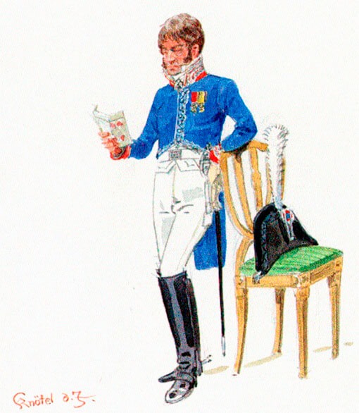 Главный военный комиссар (commissaire ordonateur en chef), 1812 год. Главный военный комиссар (commissaire ordonateur en chef)