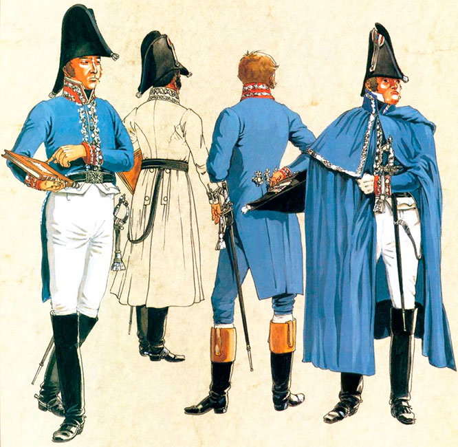 Униформа французских главных военных комиссаров Униформа французских главных военных комиссаров