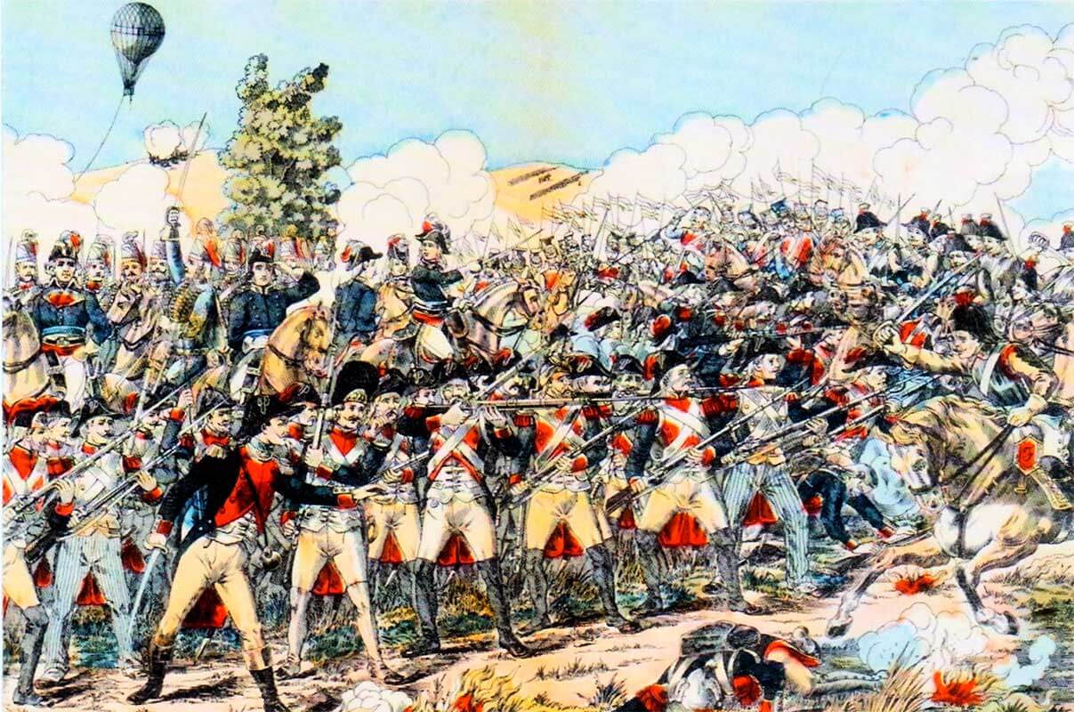 Сражение при Флерюсе воздухоплаватели