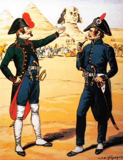 Военные воздухоплаватели в Египте воздухоплаватели